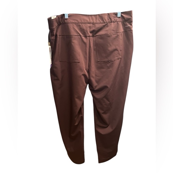 Mondettalined tailored Brown Pants plus size 14 - Picture 2 of 8